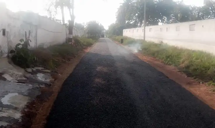 road construction project, madurai